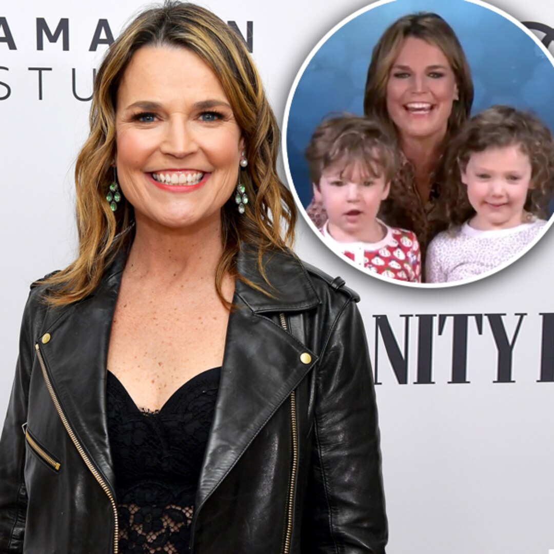 Today S Savannah Guthrie Gives An Adorable Update From The